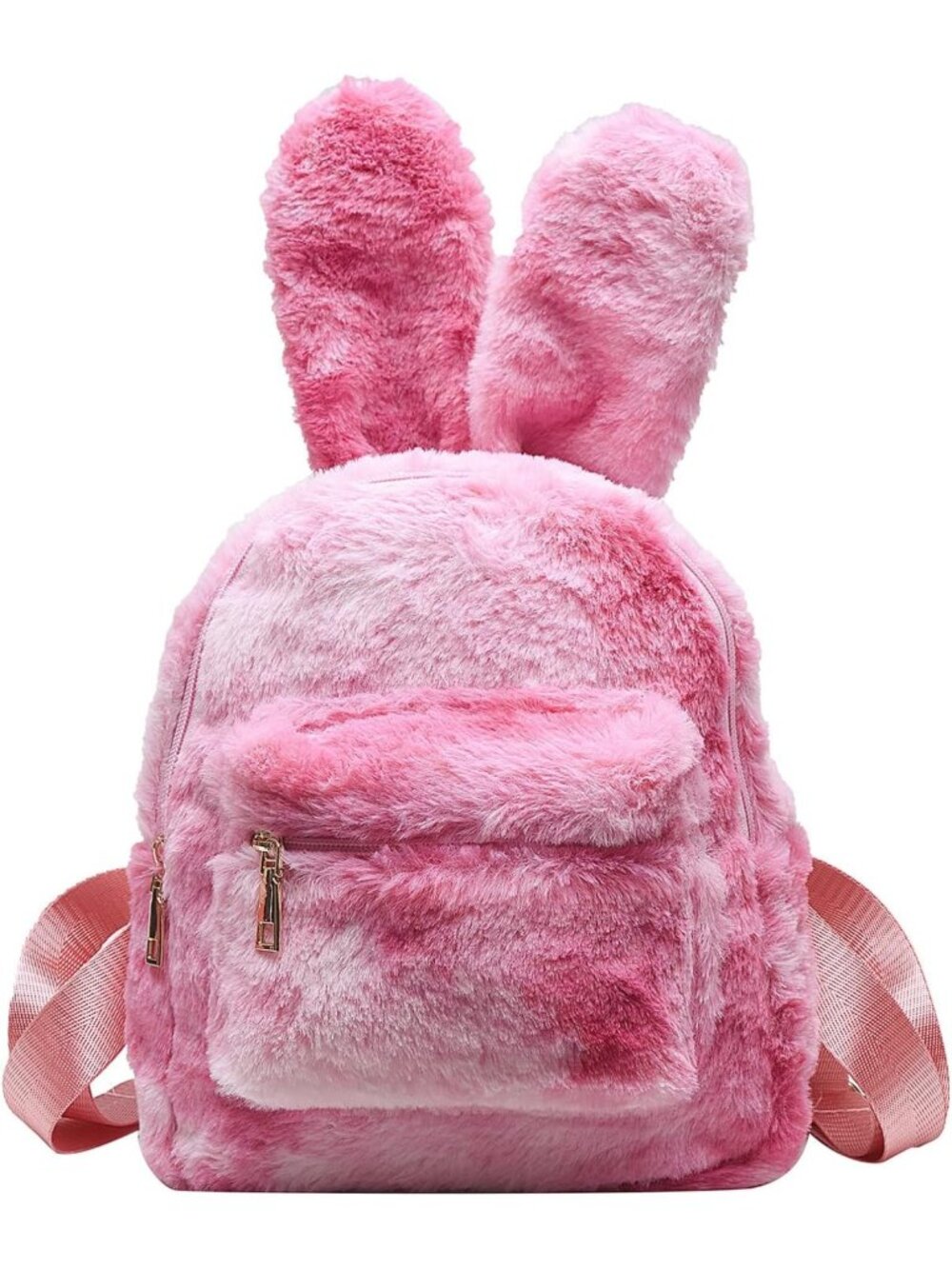 Adorable Fluffy Bunny Backpack with Rabbit Ears | Cute Women's Shoulder Bag